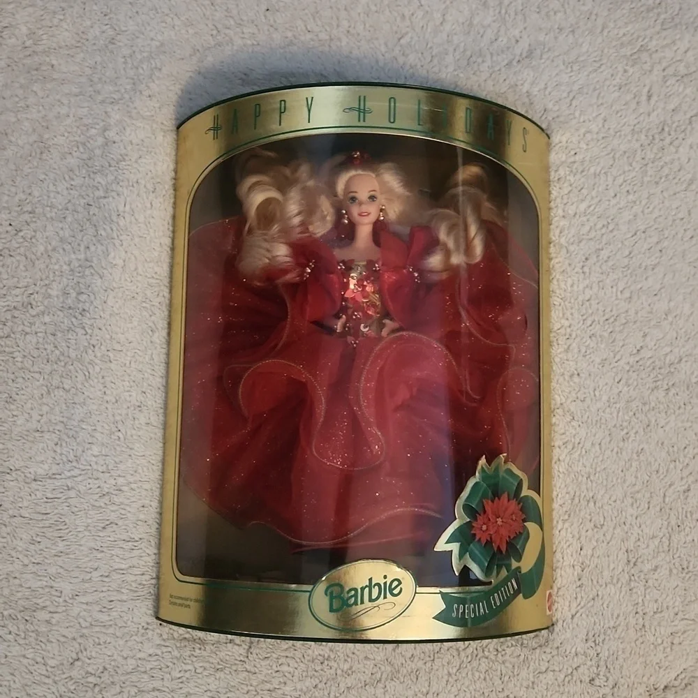 1993 MATTEL HAPPY HOLIDAYS BARBIE SPECIAL EDITION  NEW IN ORIGINAL BOX